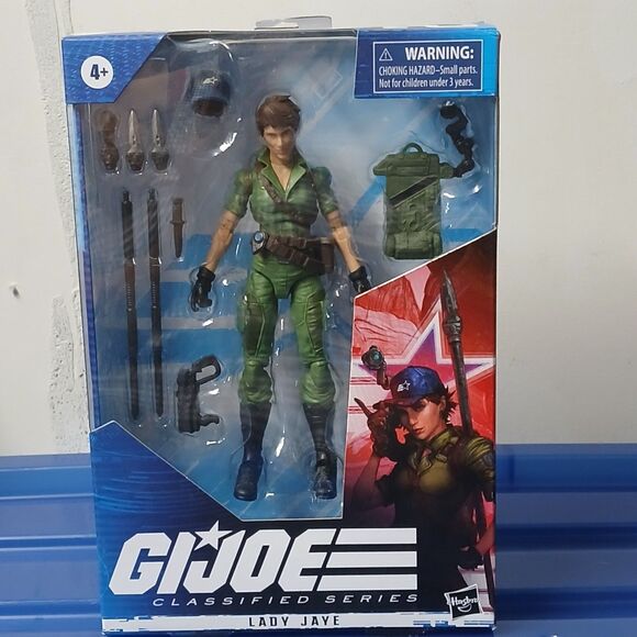 Hasbro G.I. Joe Classified 6" Lady Jaye #25 Action Figure — New, Sealed - Picture 2 of 4
